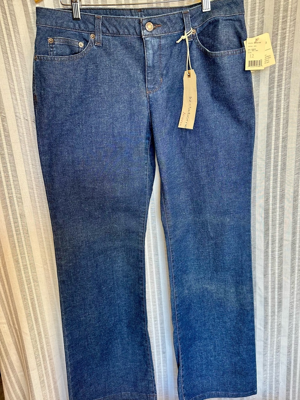 NWT Liz Claiborne Classic Bootcut Blue Jeans